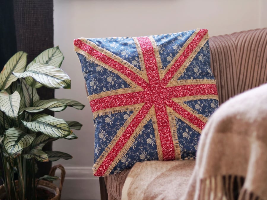  Union Jack cushion cover