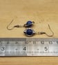 Minimalist Lapis lazuli earrings. September birthstone - Image 4