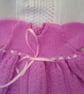 Baby's Knitted Dress with a Full Skirt, Baby Shower Gift, Prem Sizes Available - Image 3