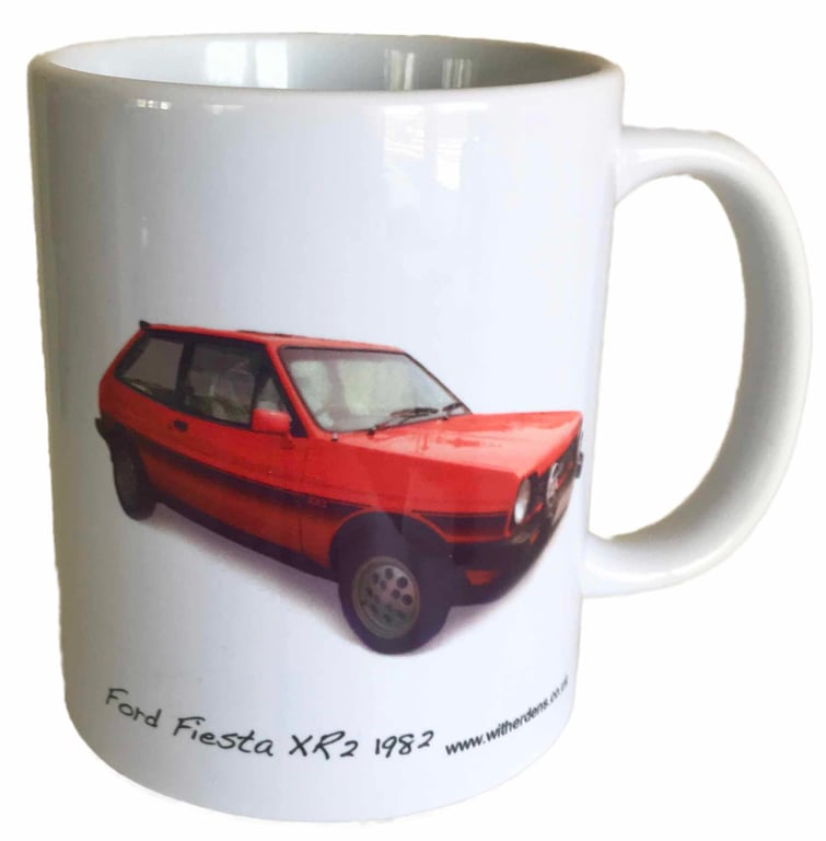Ford Fiesta XR2 1982 - 11oz Ceramic Mug 