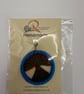 Handmade Tree of Life Hanging Decoration - Upcycled Dorset Button Ornament - Image 4