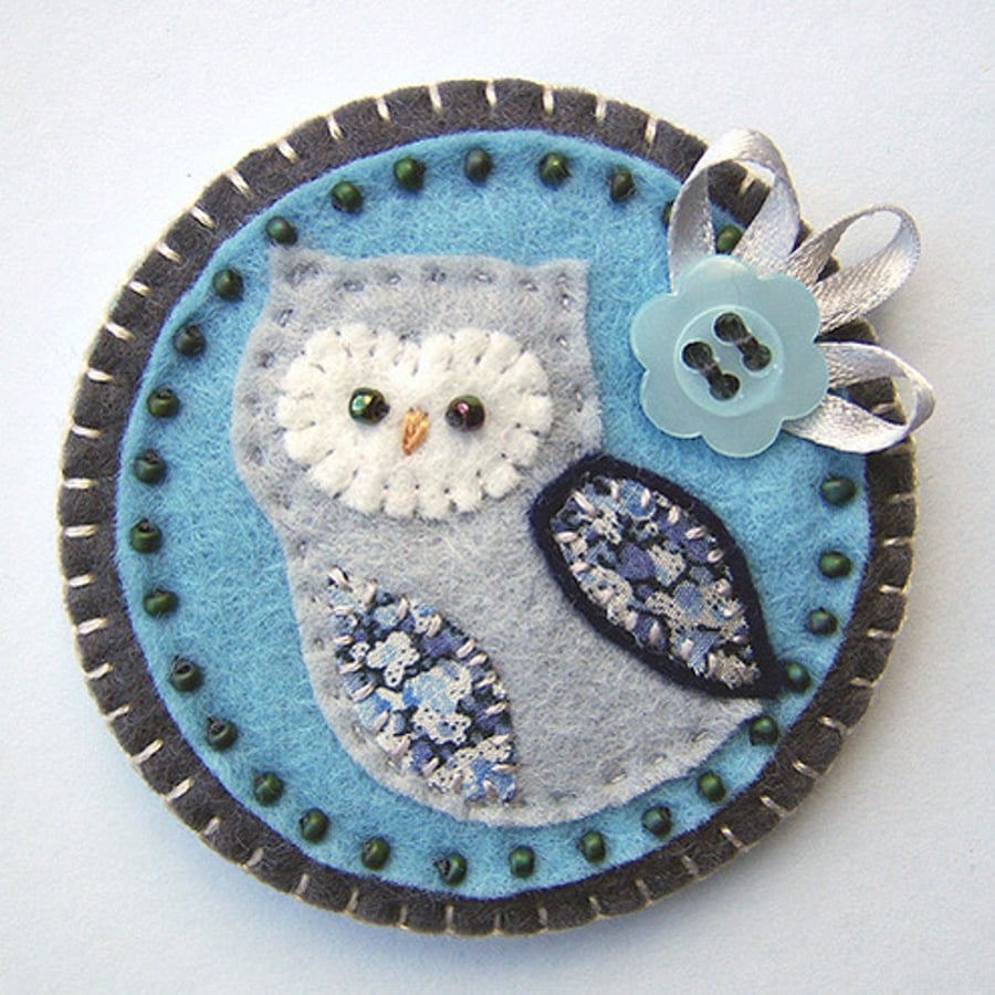 Owl Brooch