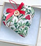 BERRIES AND LEAVES HEART CHRISTMAS DECORATION - Image 3