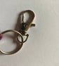 Hand knitted 100% wool bramble key ring - Image 4