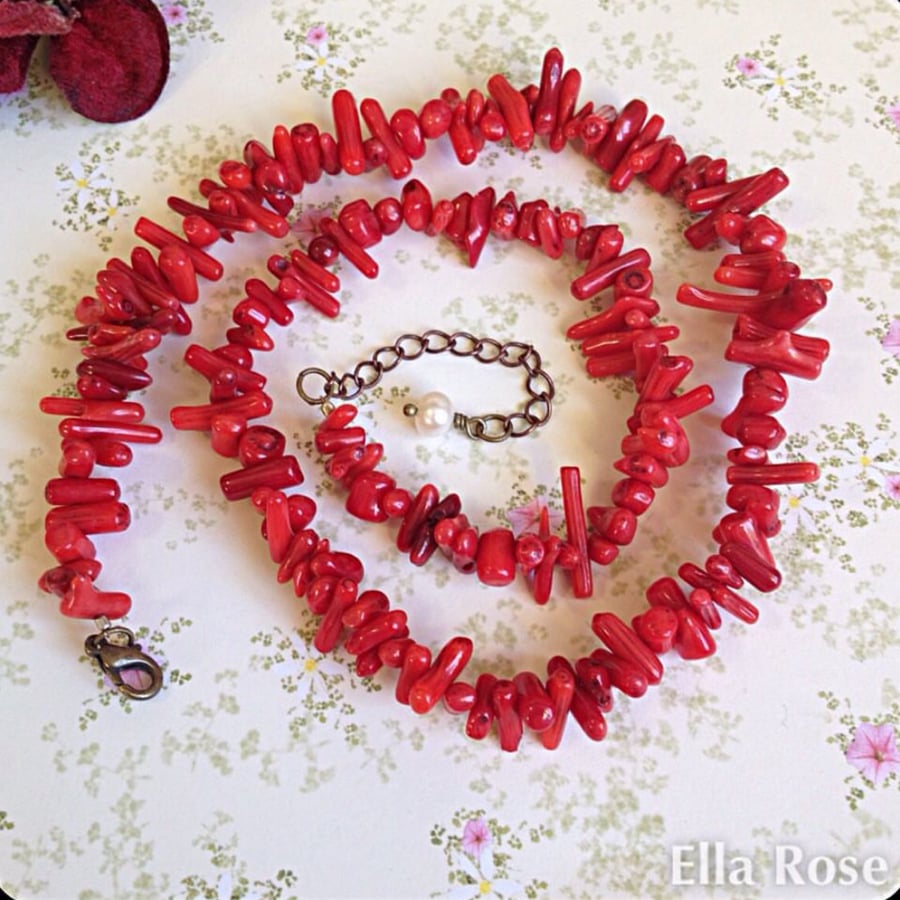 Coral necklace