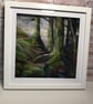 Needle felted picture forest trees  - Image 3