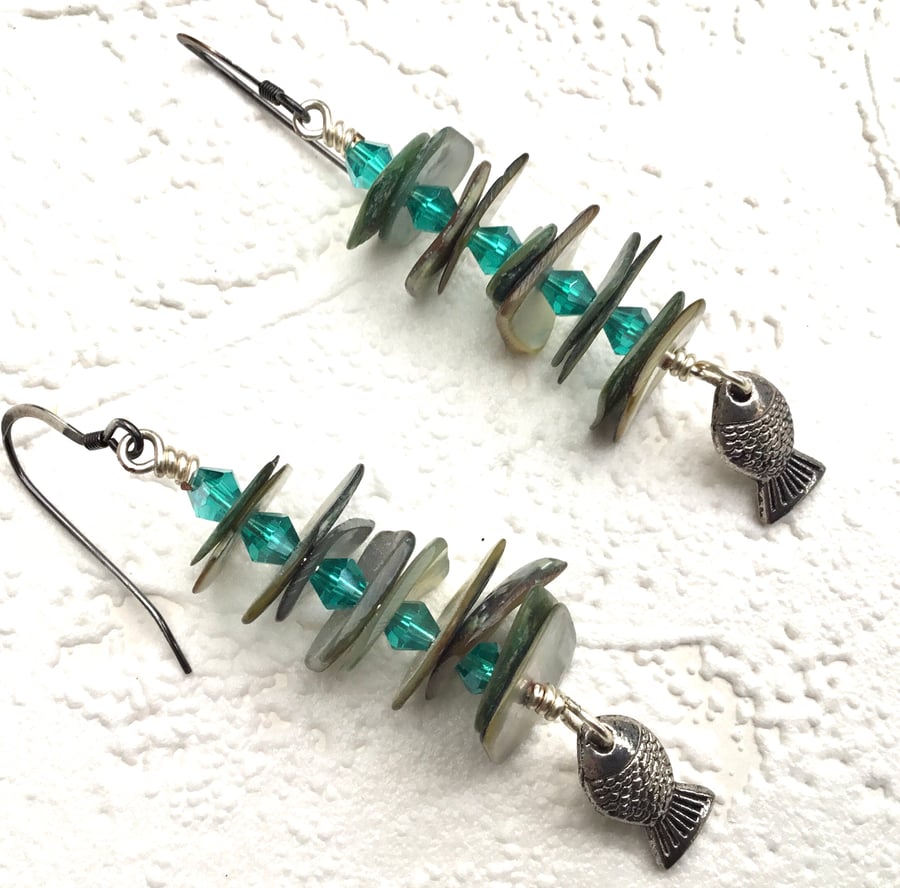 Fish earrings 