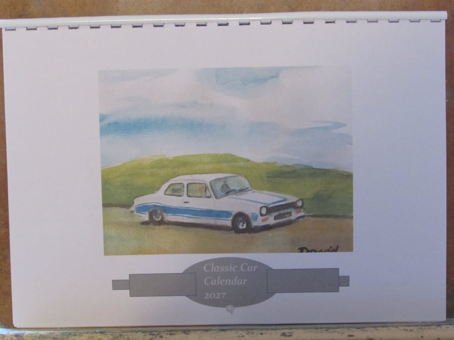 Classic Car Calendar 2027