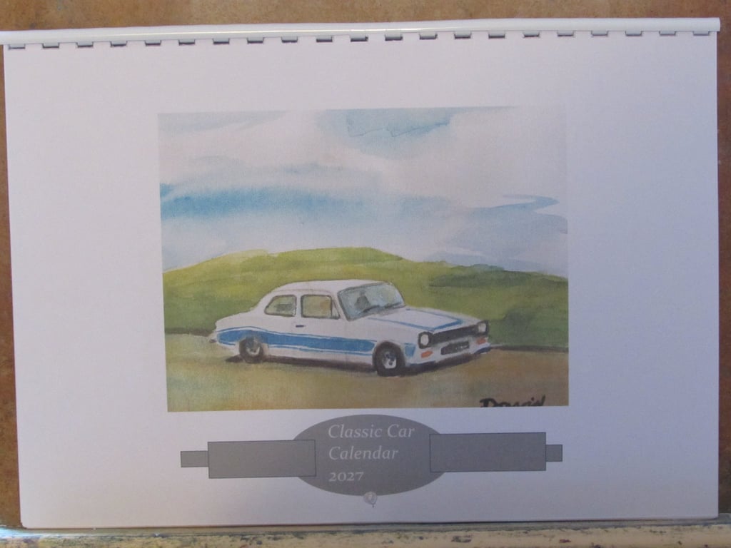 Classic Car Calendar 2027