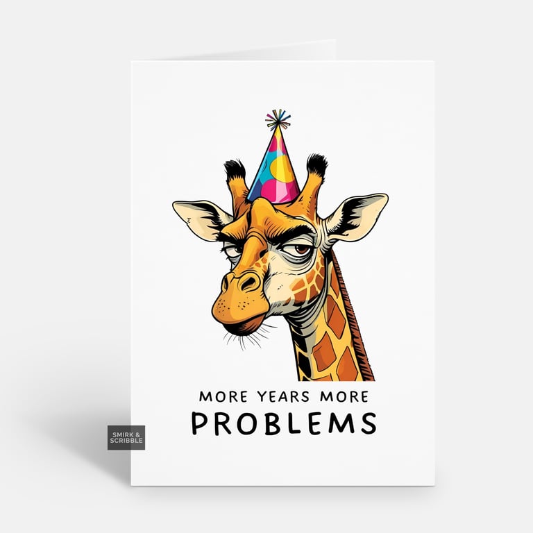 Unique Funny Birthday Card For Him Or Her 