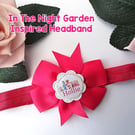 Personalised In the Night Garden Headband, In the Night Garden Hair Bow Gift