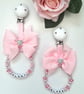 Personalised Pram Charm,Pink pram charm,New Baby girl gift,Baby shower gift - Image 3