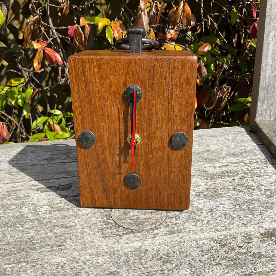 Image of Rustic Block Clock