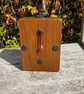 Rustic Block Clock
