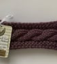 EARWARMERS, Headband . Alpaca, wool blend . Various colours. Super soft. - Image 4