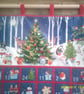 Woodland Christmas Tree and Animals Advent Calendar - Image 2