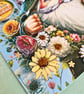 Birthday Wishes Card & Box - 3D Decoupage Keepsake Gnome Card, Let's Party - Image 7