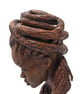 Black woman with braids, 3d printed bust, african state, Black girl figurine,  - Image 8