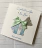 New Home Personalised Congratulations Card for First Time Buyers Couple Handmade - Image 2