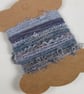 Small Dark Cochineal and Indigo Natural Dye Purple Textured Thread Pack - Image 2