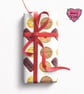 Biscuit wrapping paper with jammy dodger, bourbon, digestive biscuits - Image 2