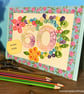 Handmade Quilling 60th Birthday Card - Image 3