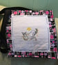 ARIES. Horoscope Tote bag. CAPRICORN. Shoulder Strap, Quilted and Embroidered  - Image 6