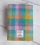 A6 "Harris Tweed®" Notebook Cover - Pastel Spring Check - Image 2