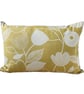 SALE - Scandi Flowers Cushion in Mustard and White - Image 9