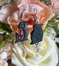 The Raven's Opal Earrings - Image 2
