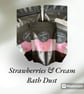Strawberries & Cream Bath Dust
