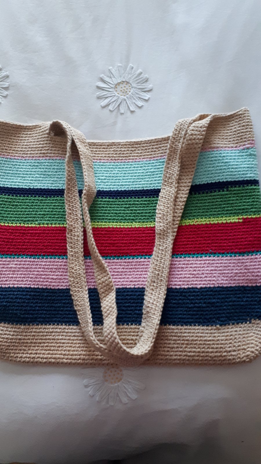 Crochet shoulder bag 