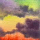 Rainbow Clouds.