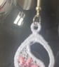 Homemade  Free Standing Lace Earrings - Image 2