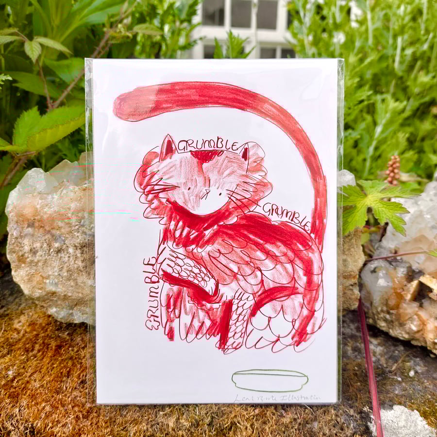 A5 Grumble Grumble cat 