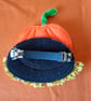 Halloween Pumpkin Hair Clip - Image 2