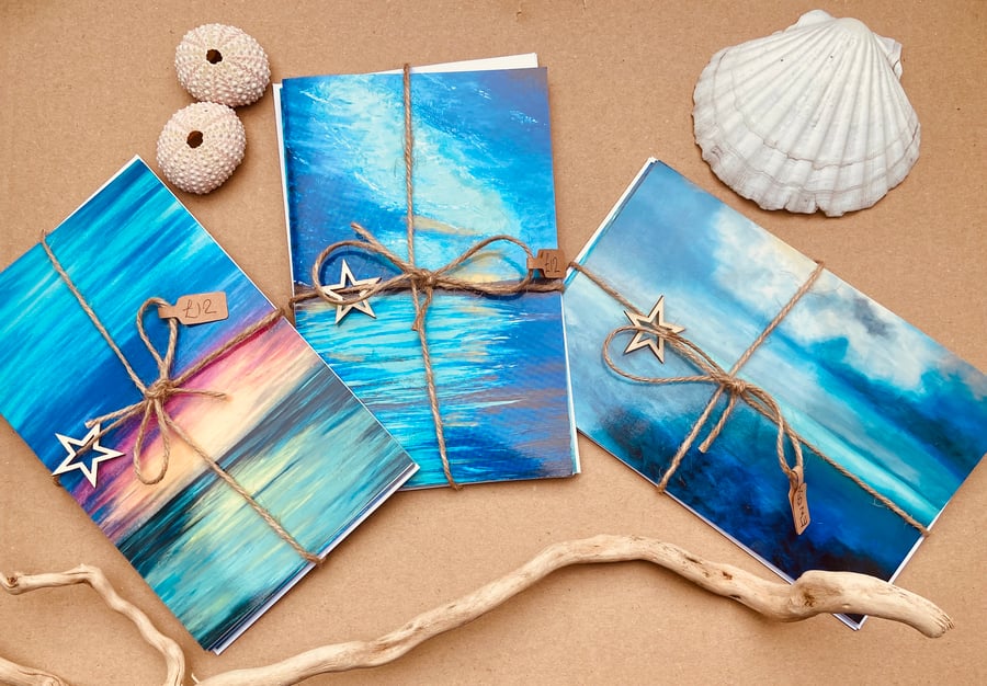 Greeting Card Art Prints (bundle x 3)