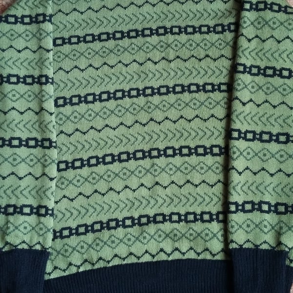 Olive Fairisle Jumper