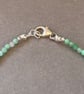 Chrysoprase Crescent Moon Necklace  - Image 4