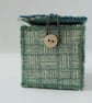 Handmade textile keepsake box with sea bird embroidery  - Image 5