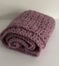 INFINITY SCARF , cowl , neckwarmer .Alpaca blend. Super-soft. Purple. - Image 6
