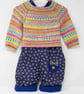 Baby Jumper and Beanie Hat in Organic Cotton 3 - 6 months - Image 4