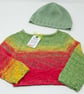 Baby Jumper and Beanie Hat in Organic Cotton 3 - 6 months - Image 2