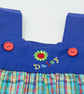 Daisy Pinafore in 100% Cotton  6 - 12 months - Image 2