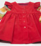 Toddler's Babycord Pinafore Dress  12 - 18 months - Image 1