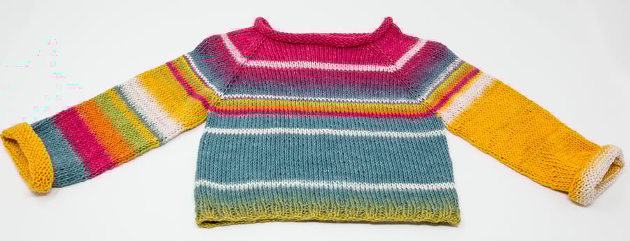 Child's Organic Cotton Jumper  12 - 18 months