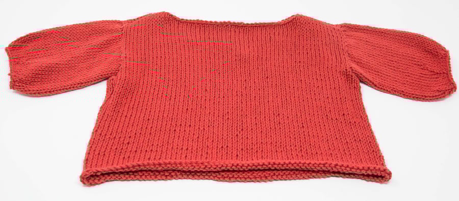 Organic Cotton Baby Jumper  6 - 12 months