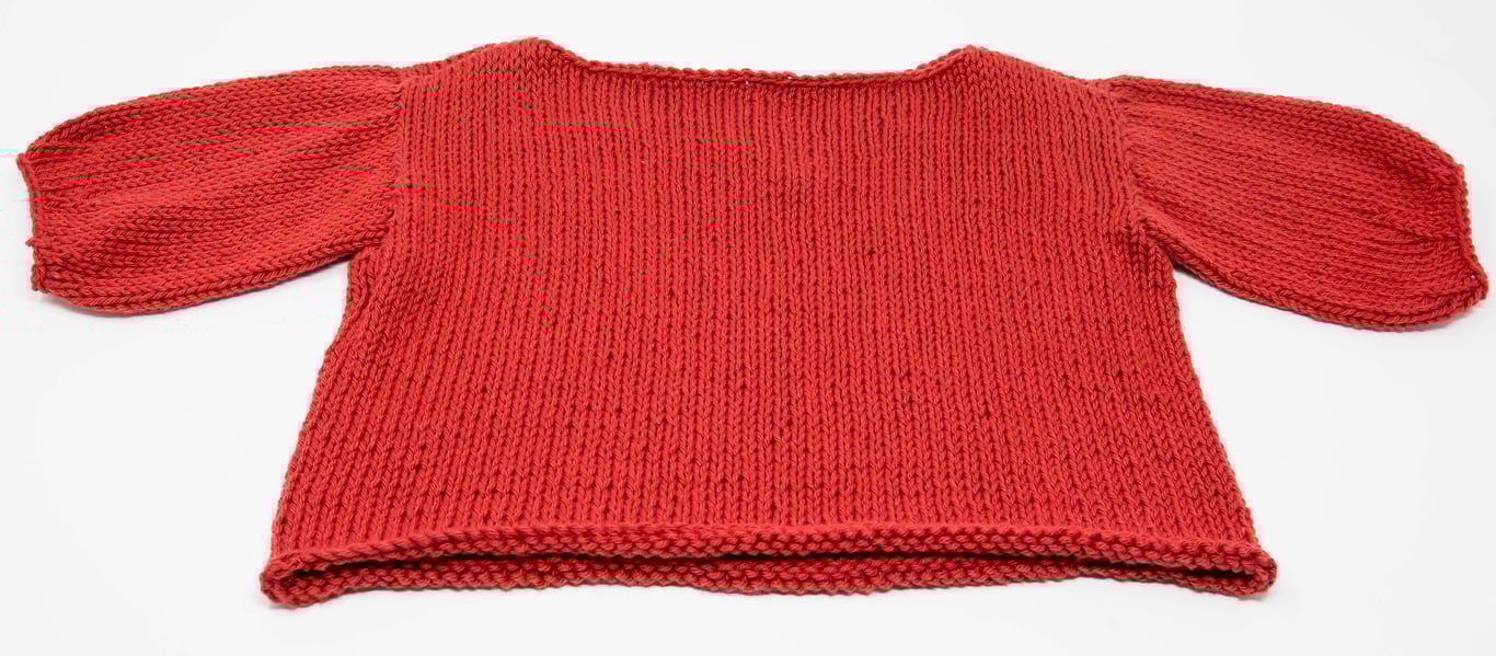 Organic Cotton Baby Jumper  6 - 12 months