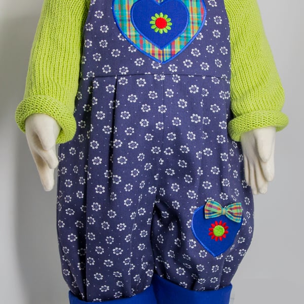 Daisy Baby Dungarees 3 - 6 Months