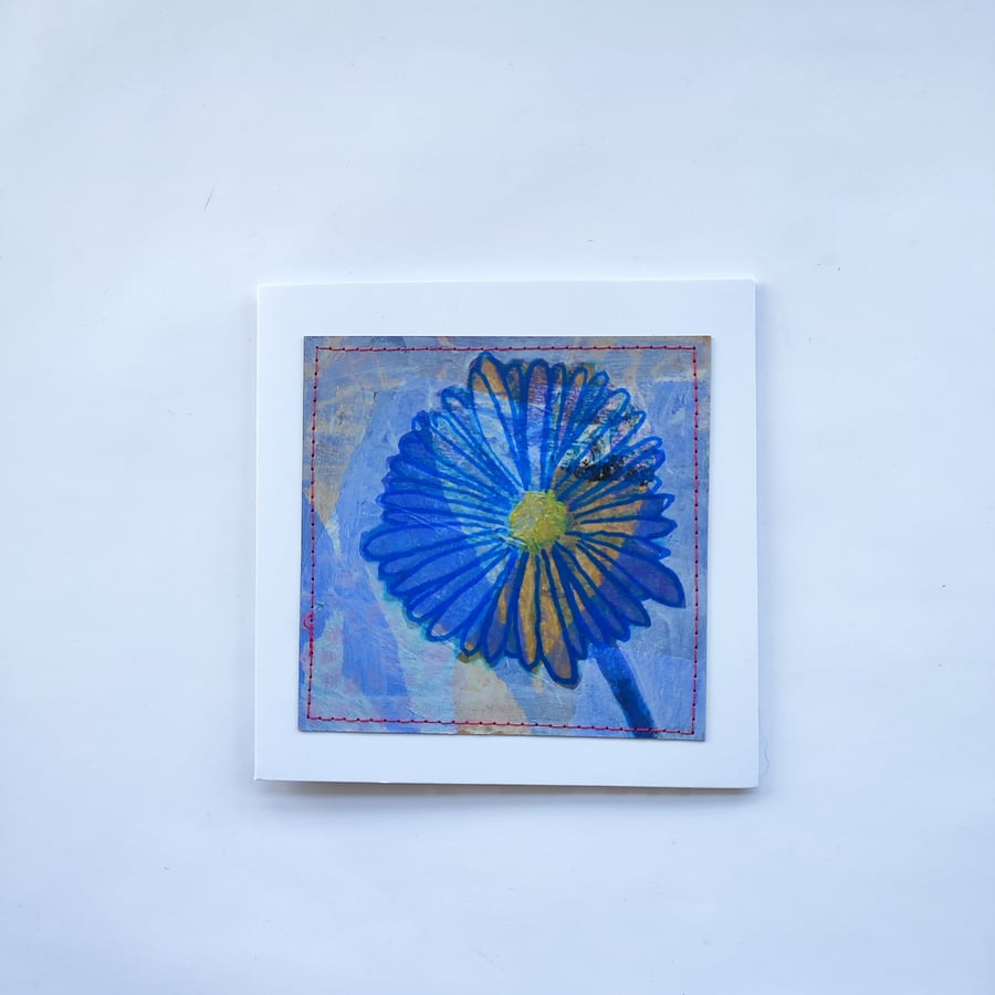 Floral greeting card